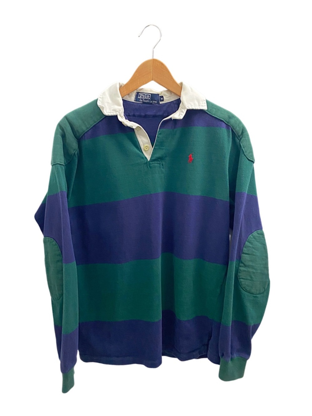 Vintage Ralph Lauren Rugby Long Sleeve Shirt Size Medium